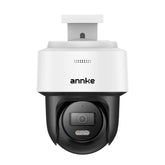 ANNKE 3K Mini PT Speed Dome PoE Security Camera, Smart Dual Light Night Vision, 345° Pan & 80° Tilt, Human Detection & Auto-tracking Lite, Two-Way Audio